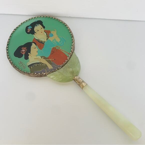 Jade Vanity Mirror - Picture 2 of 11